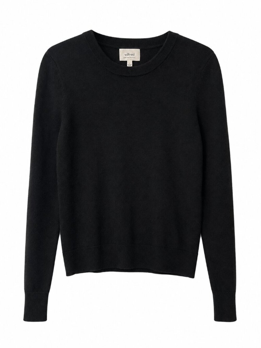 Wilfred Knit Sweater | Size L | Black